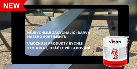Novinka: 1K alkydová barva 3v1 – Nejrychleji zasychající barva našeho sortimentu!
